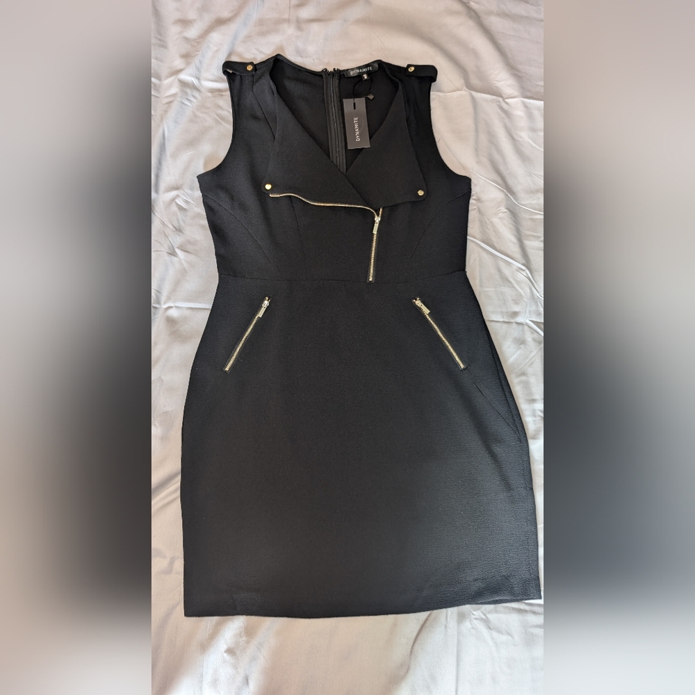 Brand New black dress, size large